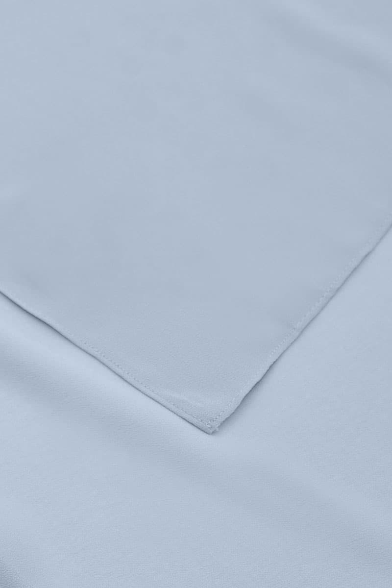 Aida Chiffon Tudung Headscarf - Blue Fog - Image 3