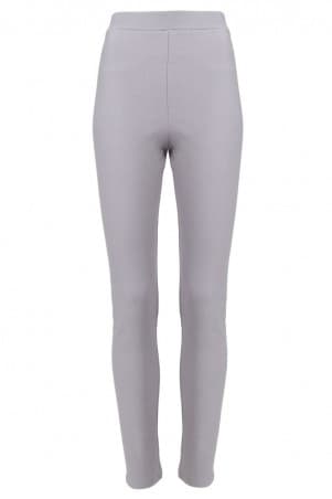 Parthenia Skinny Fit Pants - Grey