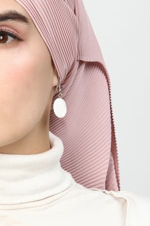 Seashell Earring - White