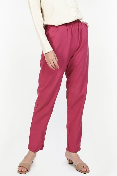 Helena Tapered Pants - Baroque Rose