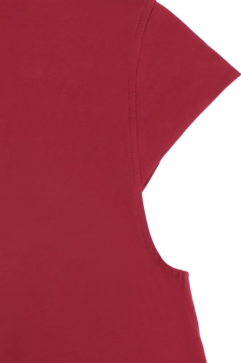 Miaka Rayon Ninja Inner Neck - Deep Red - Image 4