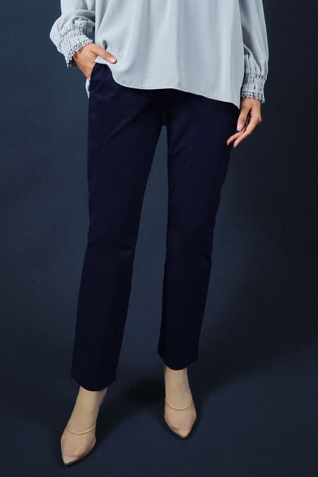 Zaelin The Pull-on Tapered Pants - Eclipse