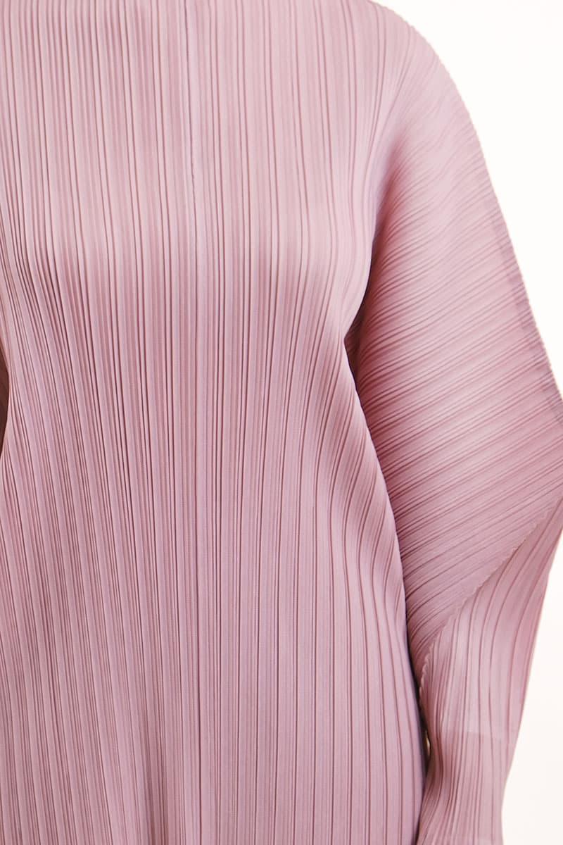 Mayven Pleated Kaftan Blouse - Wild Rose - Image 5