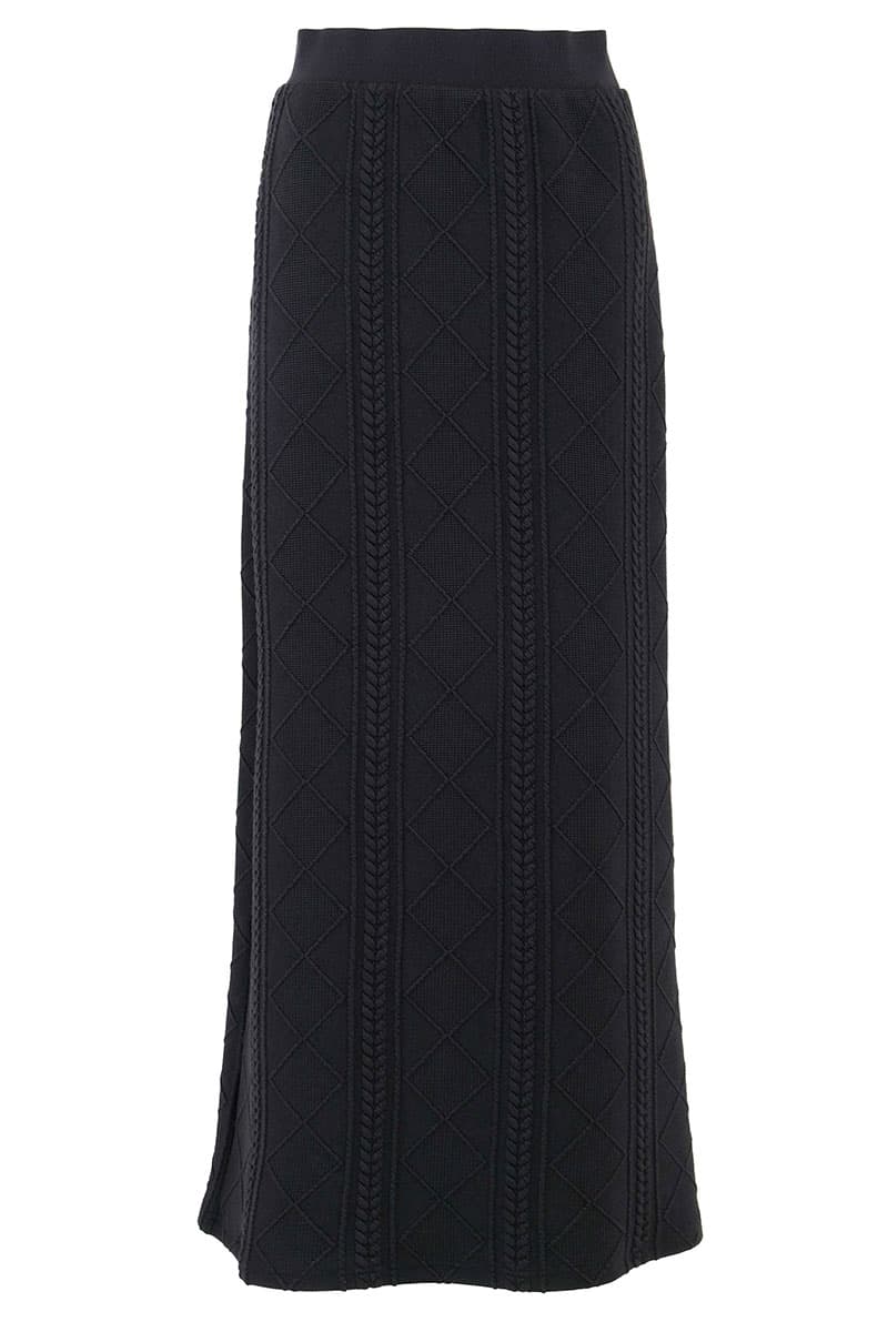 Keiry Pencil Skirt - Black - Image 2