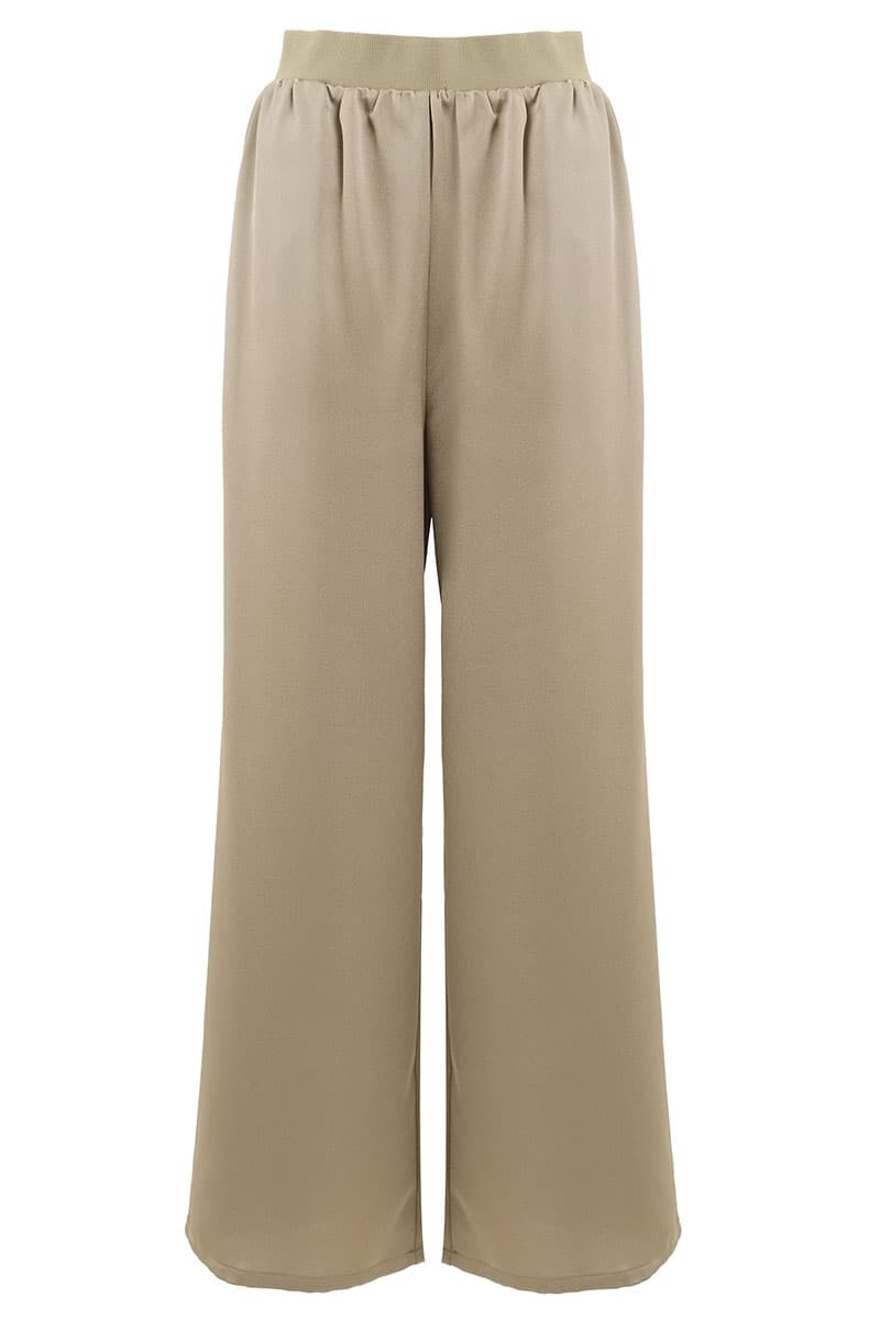 Fernley Wide Legged Pants - Moss Green - Image 2