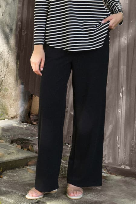 Cheyanne Straight Cut Pants - Black