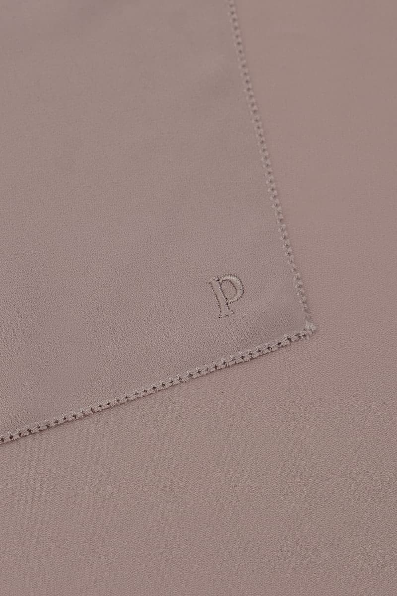 Janie Eyelash Headscarf - Taupe - Image 3