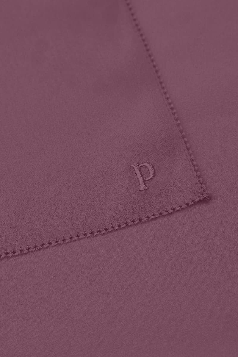 Kalia Bawal Eyelash Headscarf - Elder Berry - Image 3