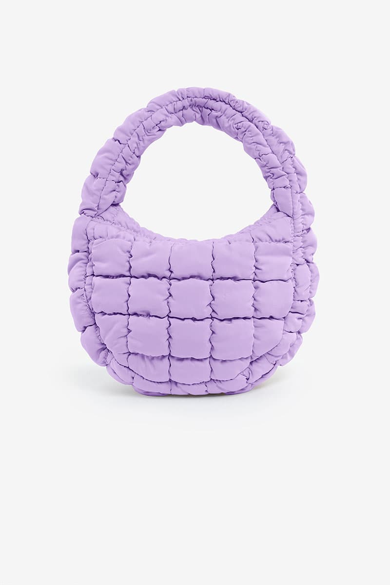 Cloud Quilted Small Bag - Lilac - Image 1