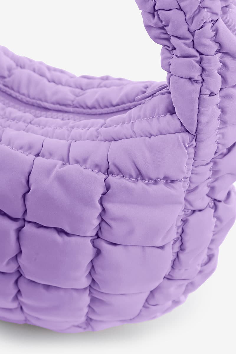 Cloud Quilted Small Bag - Lilac - Image 6