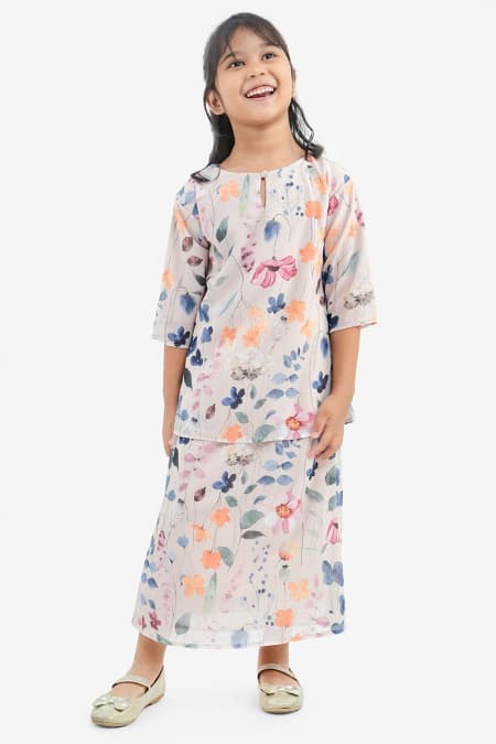 KIDS Girang Set - Brown Spring