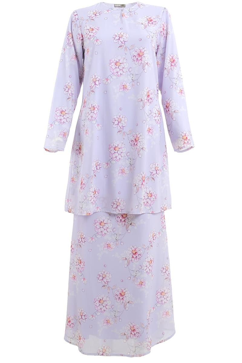 Gembira Blouse & Skirt - Lilac Dahlia - Image 2