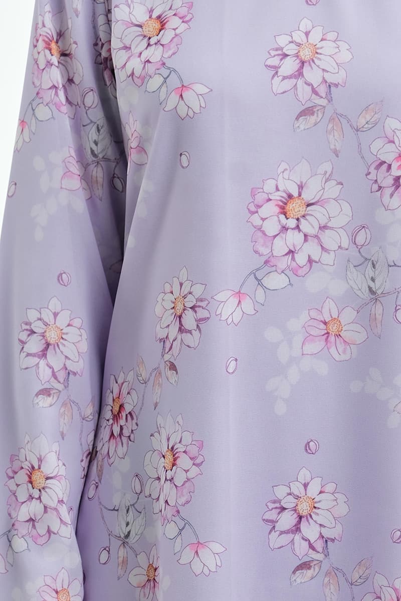Gembira Blouse & Skirt - Lilac Dahlia - Image 5