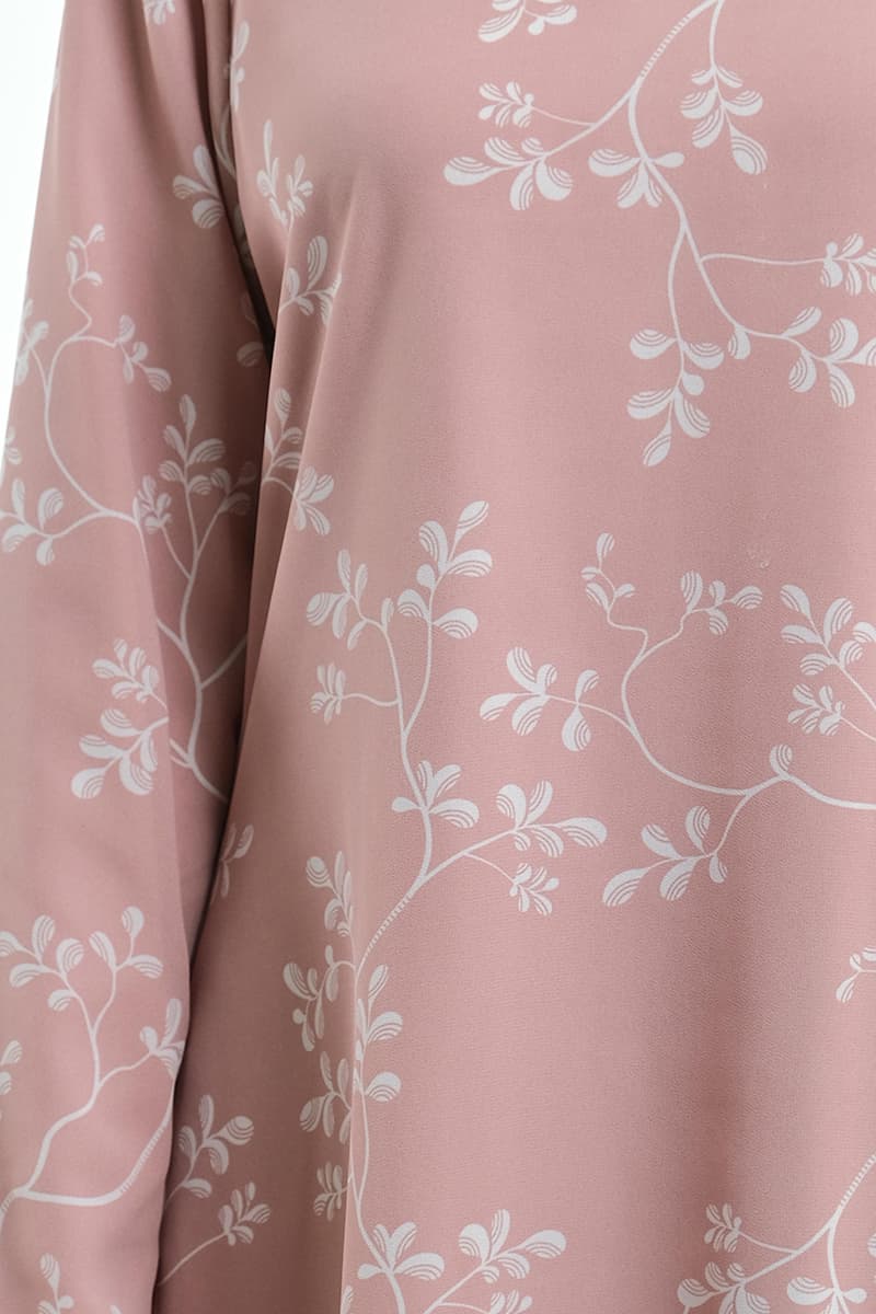 Gembira Blouse & Skirt - Dusty Pink Sprig - Image 5