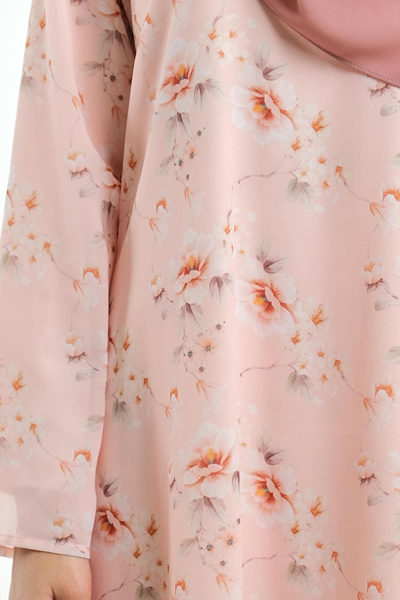 Gembira Blouse & Skirt - Peach Camellia - Image 5