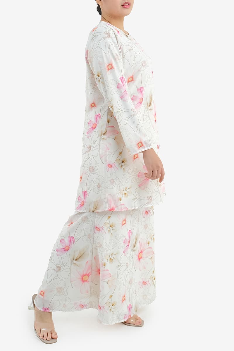 Gembira Blouse & Skirt - Peach Camellia - Image 7