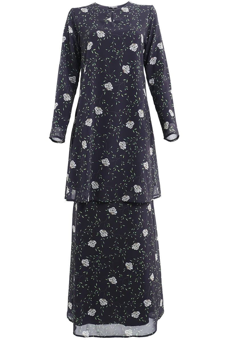 Gembira Blouse & Skirt - Midnight Gardenia - Image 2