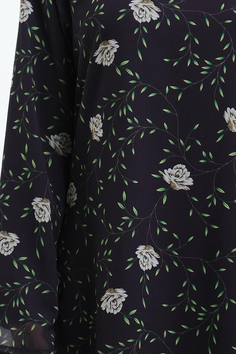 Gembira Blouse & Skirt - Midnight Gardenia - Image 5