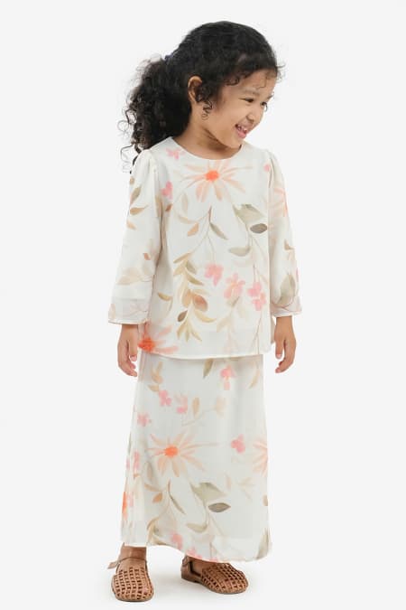 KIDS Riang Set - Cream Daisy