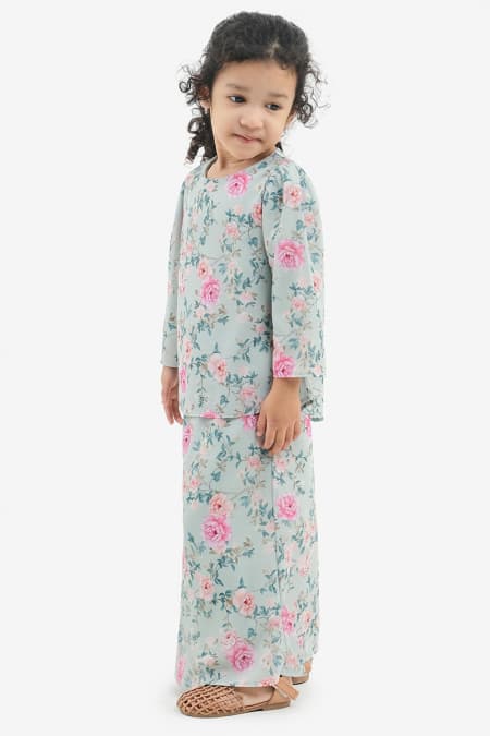 KIDS Riang Set - Mint Vintage Garden