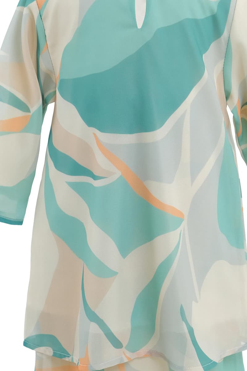 KIDS Gembira Set - Mint/Beige Abstract - Image 5