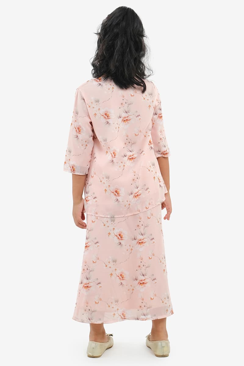 KIDS Gembira Set - Peach Camellia - Image 4