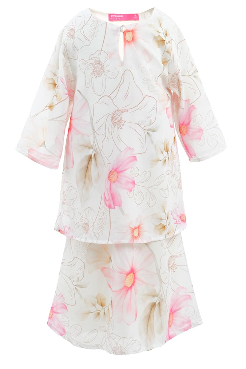 KIDS Gembira Set - White Flower Potrait - Image 2