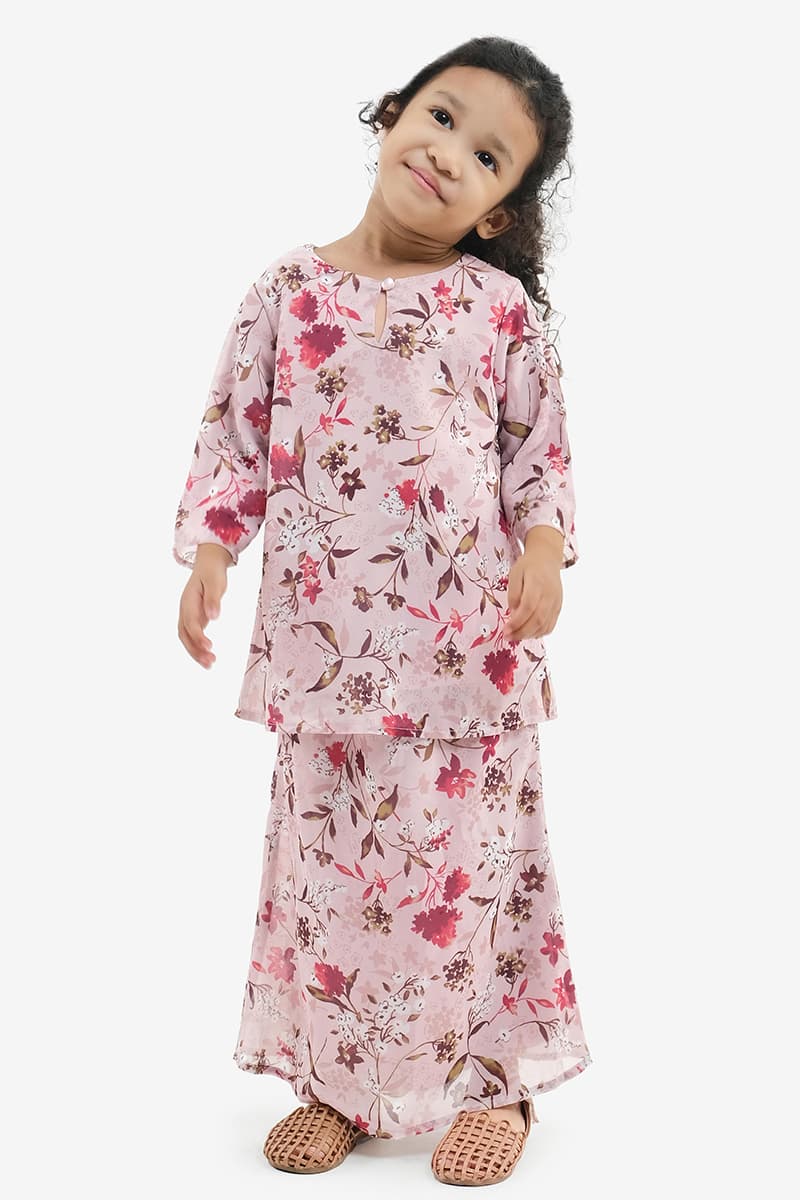 KIDS Gembira Set - Brown Flora - Image 1