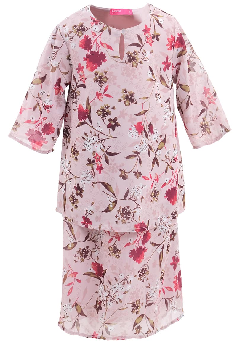 KIDS Gembira Set - Brown Flora - Image 2