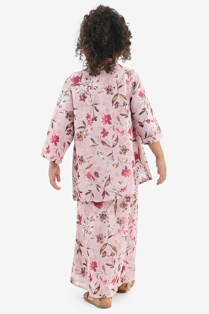 KIDS Gembira Set - Brown Flora - Image 4