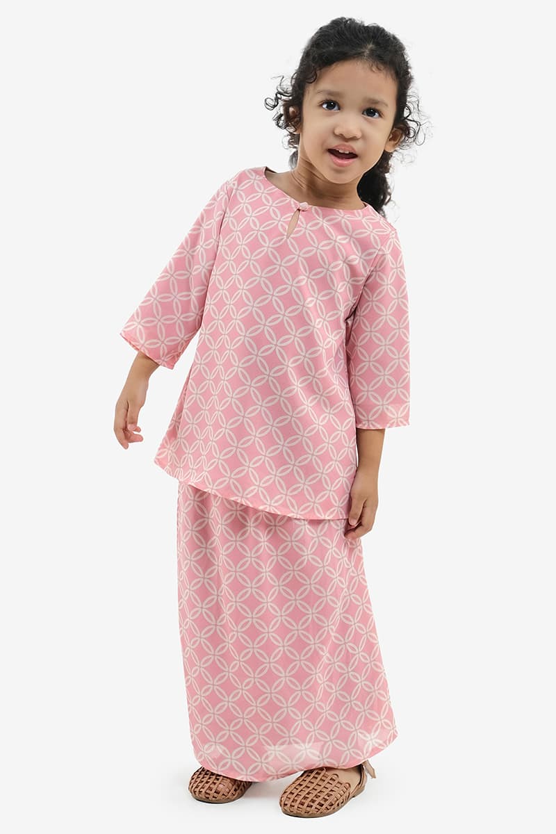 KIDS Gembira Set - Pink Motif - Image 1