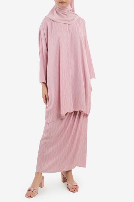 Alyssum Blouse & Skirt - Pink Lotus