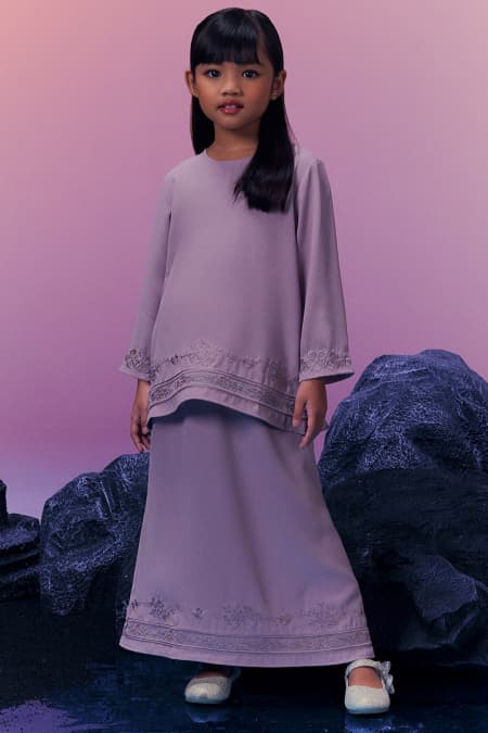 KIDS Biduri Set - Lilac Ash