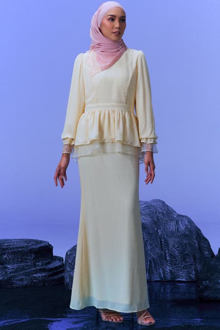 Jacinte Blouse & Skirt - Buttermilk