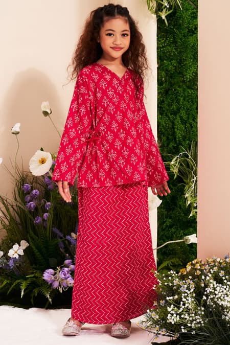 KIDS Sedim Set - Dark Fuschia