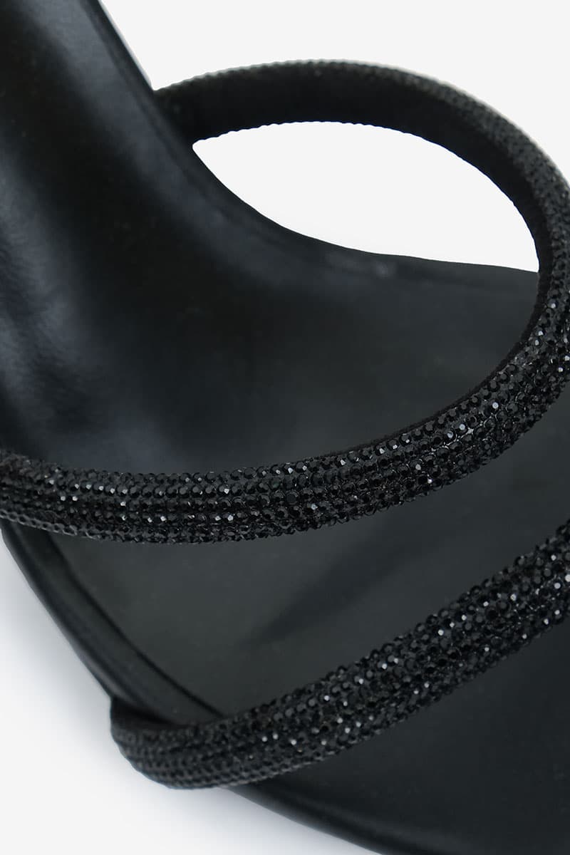 Nurin Strap Heels - Black - Image 8