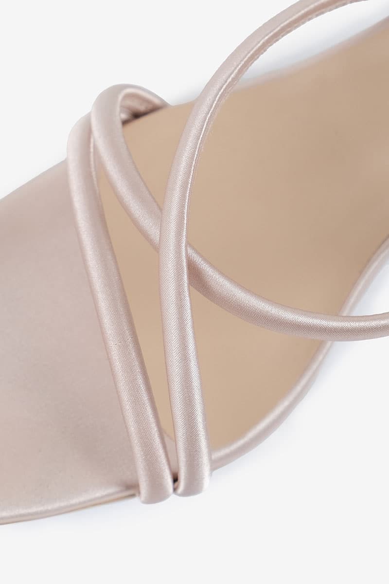 Nazra Strap Heels - Taupe - Image 8