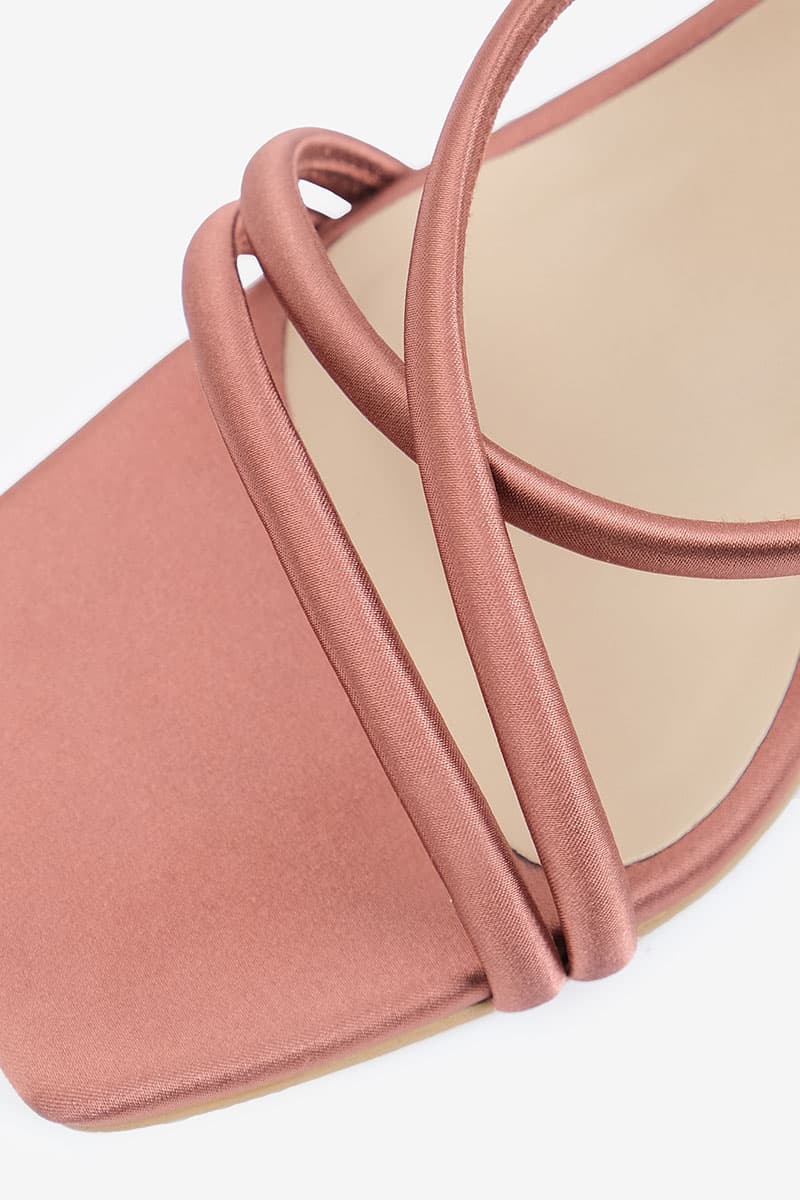 Nazra Strap Heels - Cedarwood - Image 8