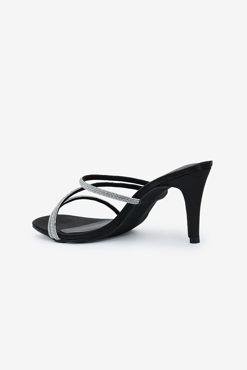 Munah Strap Heels - Black - Image 6