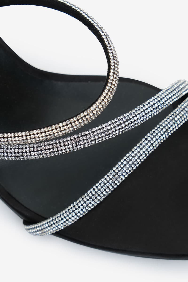 Munah Strap Heels - Black - Image 8