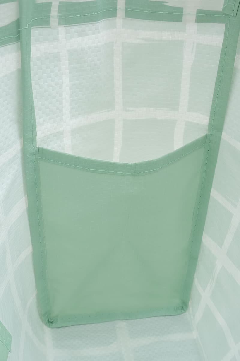 Roomy Small Tote - Green Checkered - Image 6