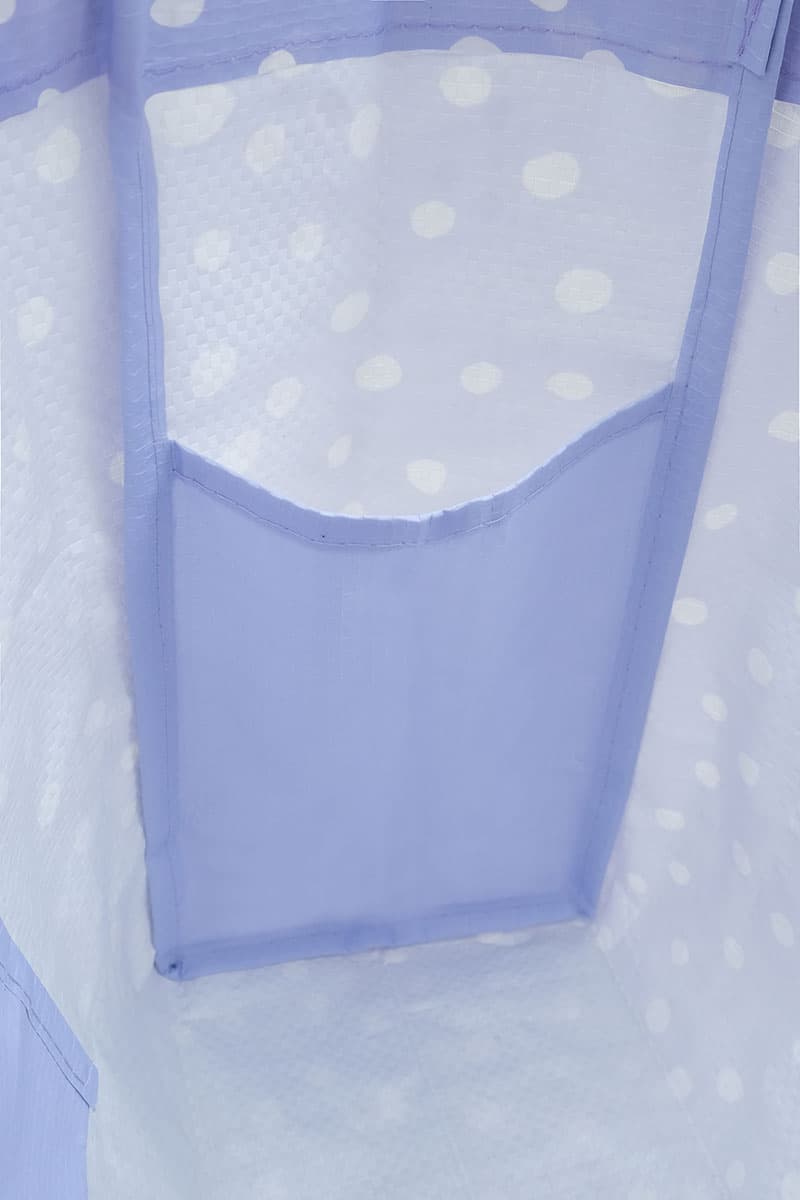 Roomy Small Tote - Lilac Polka - Image 6