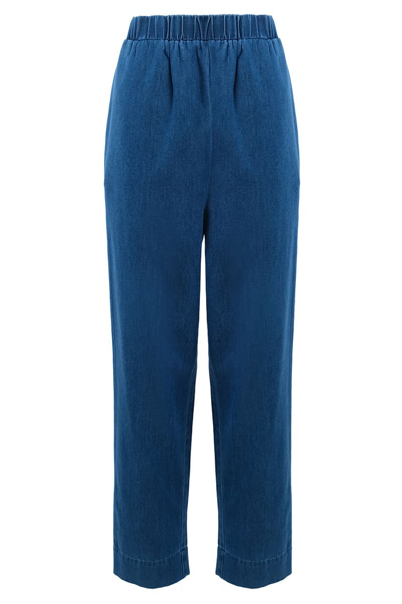 COTTON Hemera Mom Jeans - Medium Wash - Image 2