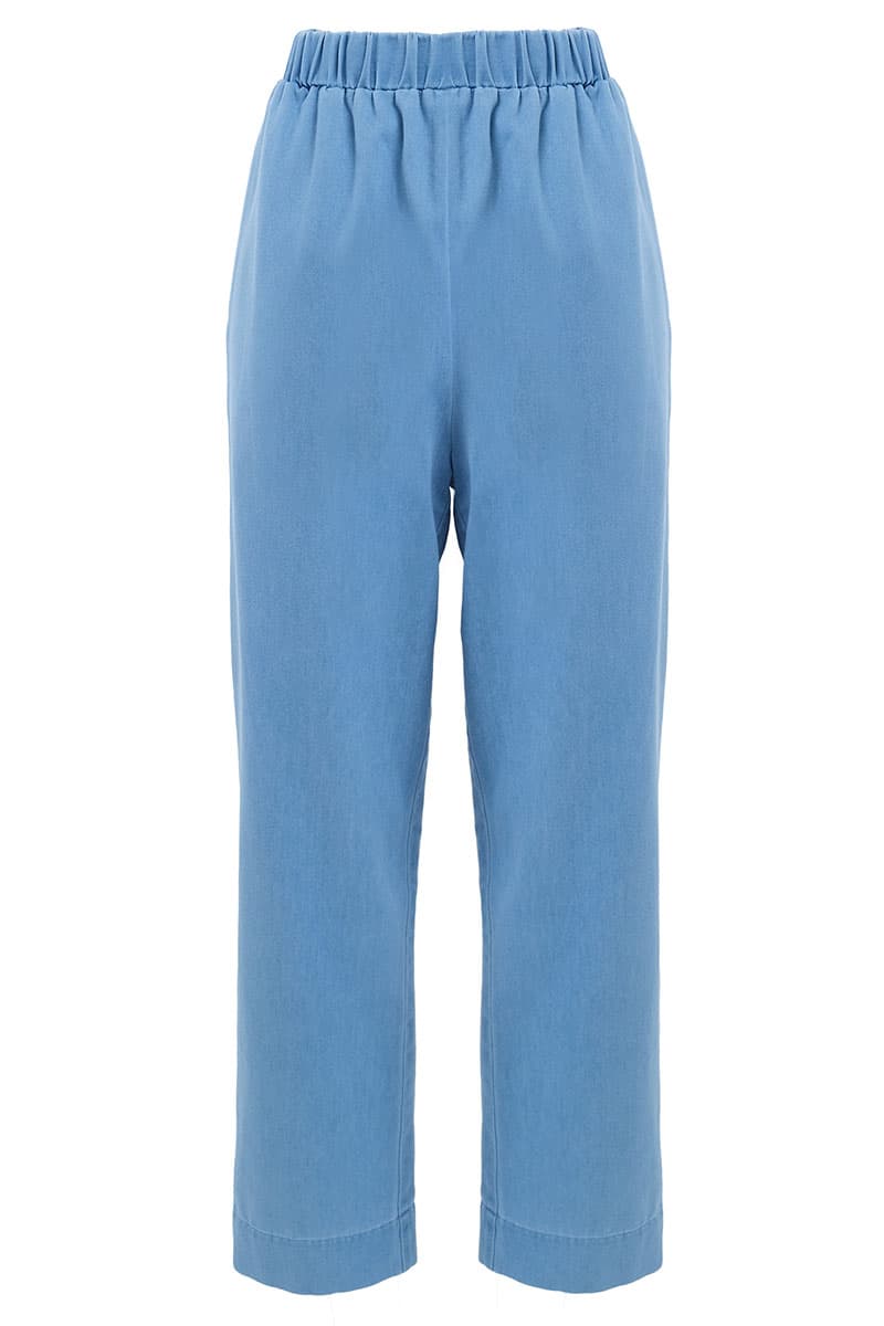 COTTON Hemera Mom Jeans - Light Wash - Image 2