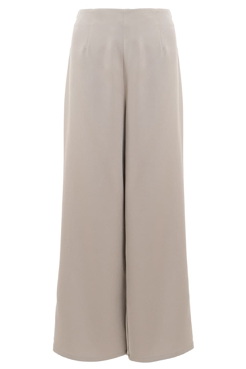 Manveer Wide Legged Pants - Silver Sage - Image 2