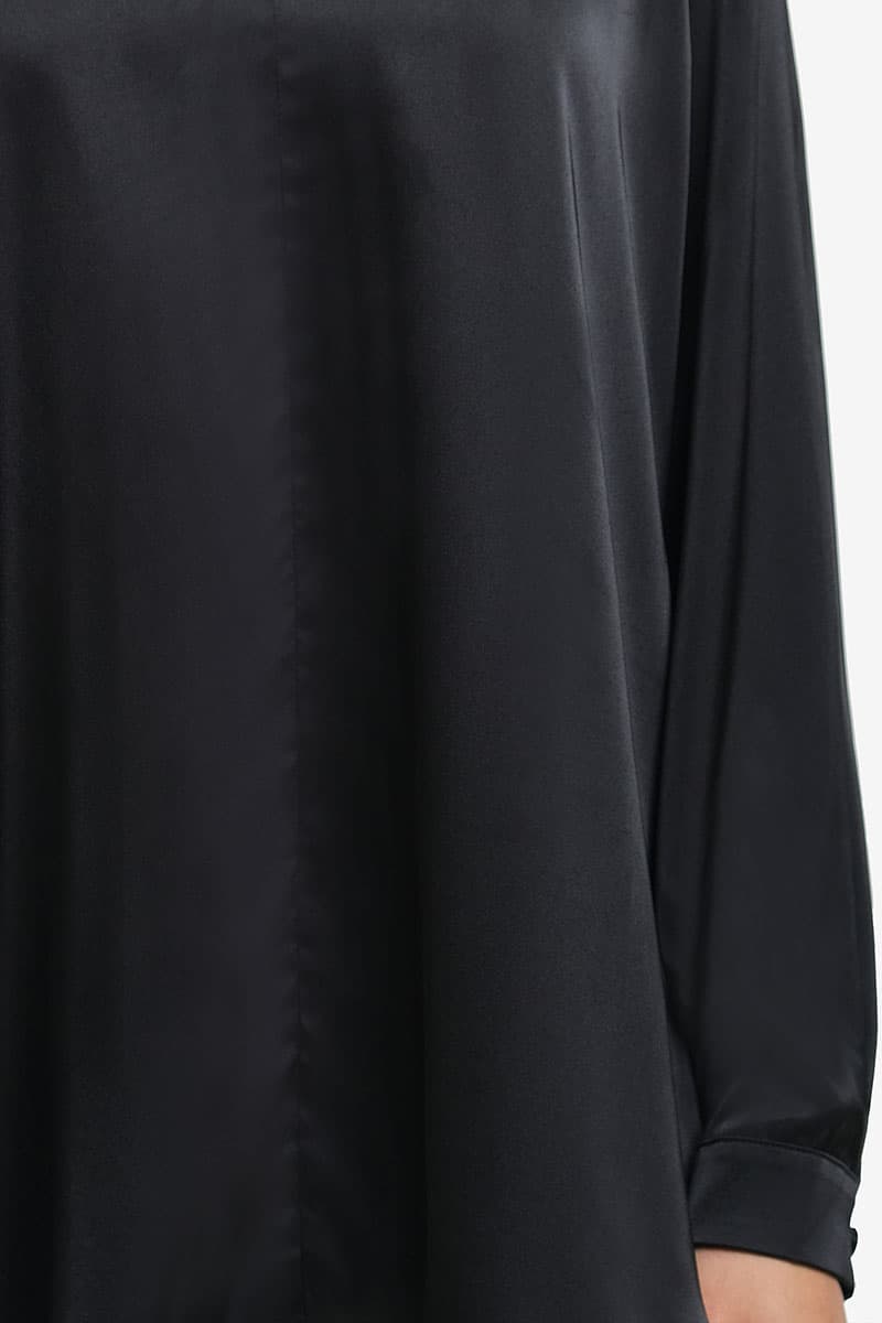 Jedaiah Flared Blouse - Black - Image 5