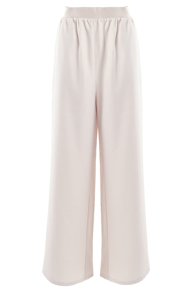 Fernley Wide Legged Pants 2.0 - Oatmilk - Image 2