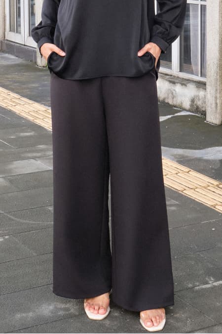 Fernley Wide Legged Pants 2.0 - Black