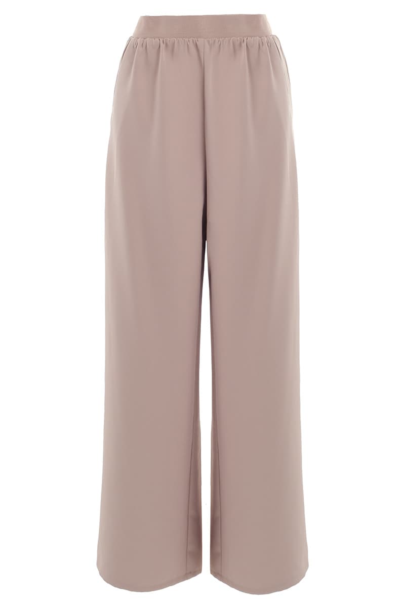 Fernley Wide Legged Pants 2.0 - Mink - Image 2