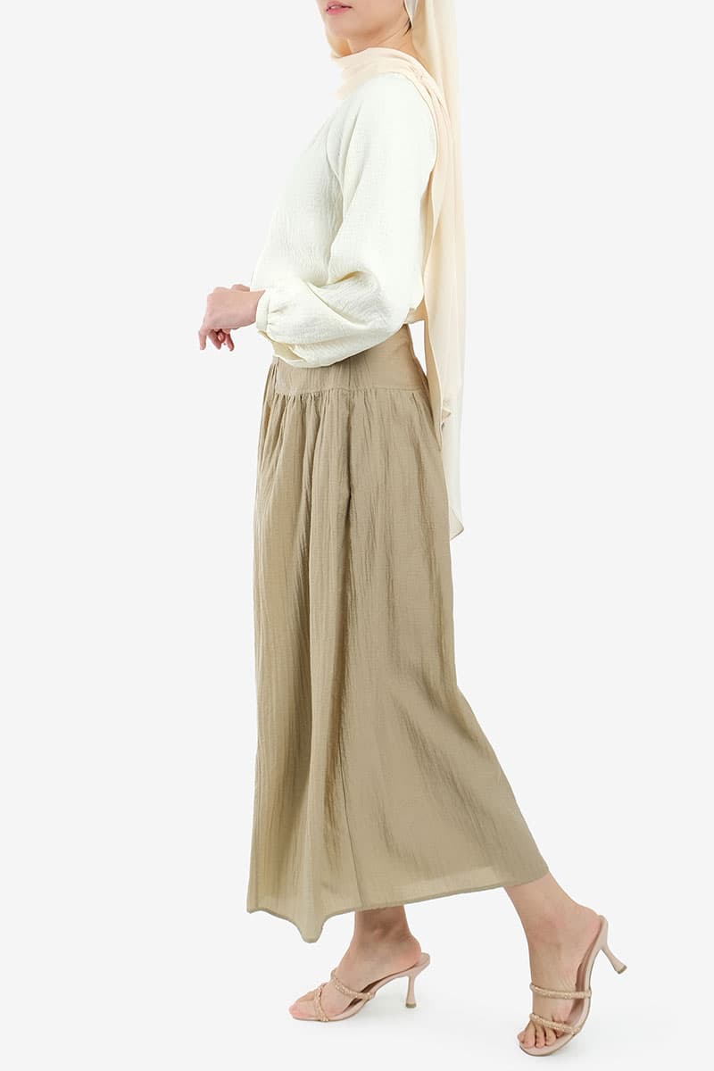 Venita A-line Skirt - Deep Mink - Image 3
